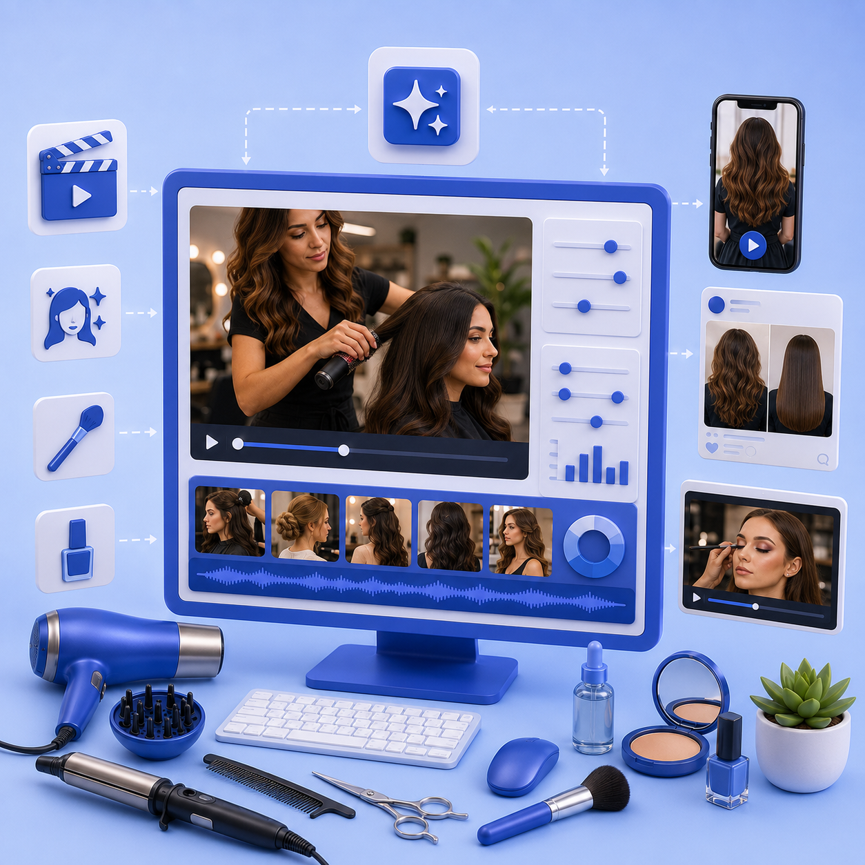 ai4salons video automation