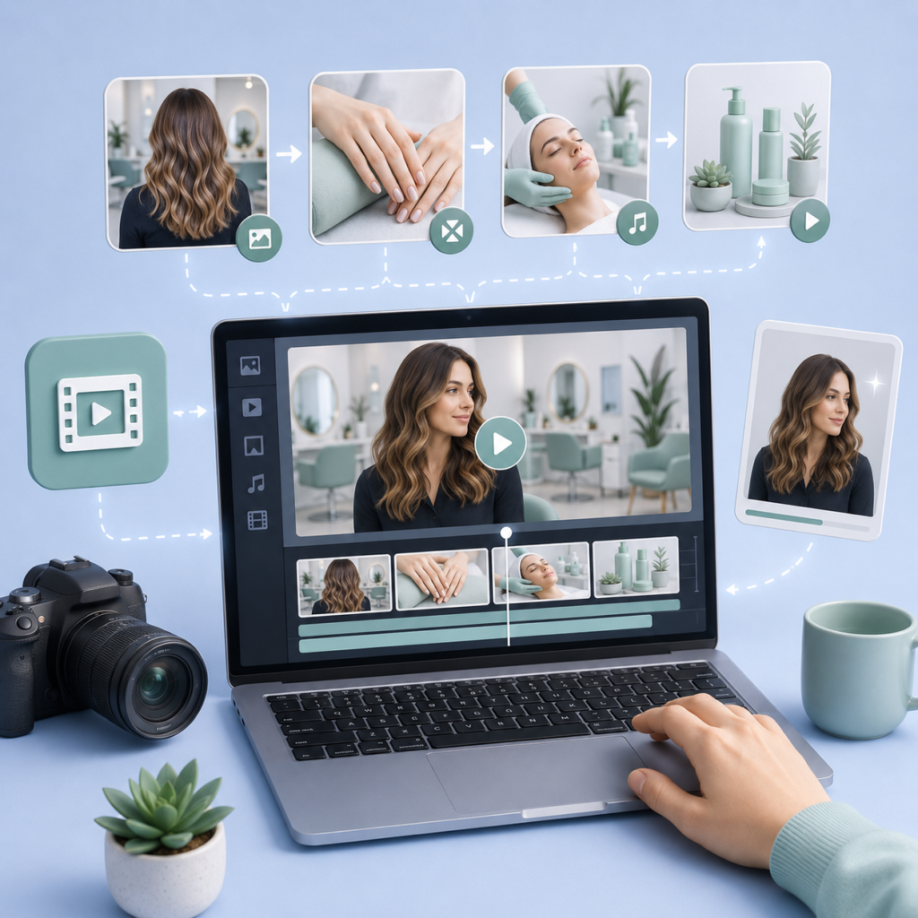ai4salons video slideshow automation